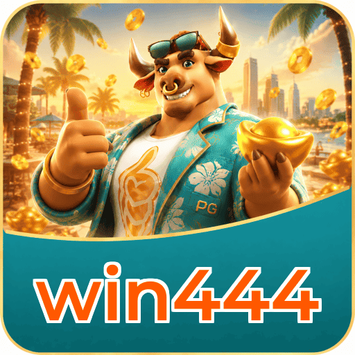 win444 Logo - Bônus com Rollover Justo